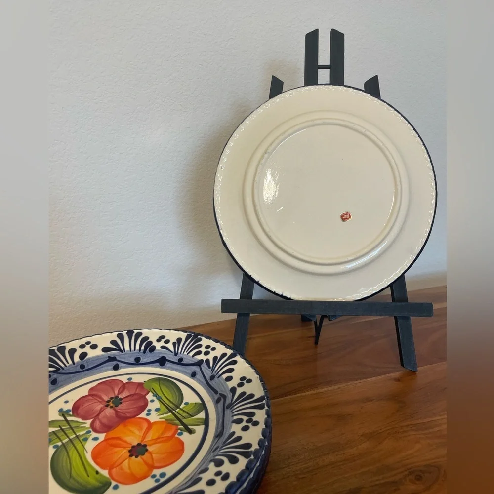 Mexican Talavera Plates Set of 4